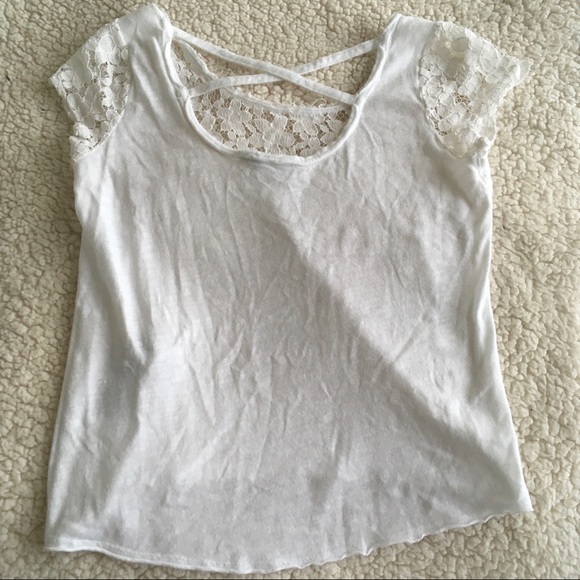 Abercrombie Kids Lace Top - Picture 2 of 3
